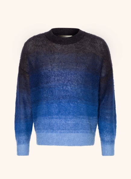 ISABEL MARANT Sweater DRUSSELLH with mohair, Color: DARK BLUE/ LIGHT BLUE (Image 1)