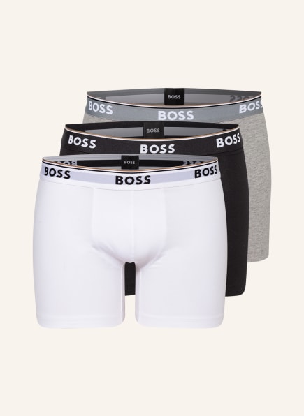 BOSS 3er-Pack Boxershorts, Farbe: WEISS (Bild 1)