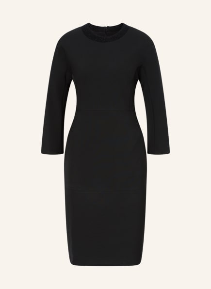 PESERICO Dress with 3/4 sleeves , Color: BLACK (Image 1)