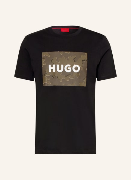 HUGO T-shirt DULIVE, Color: BLACK (Image 1)