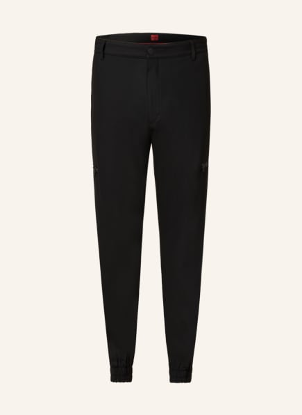 HUGO Hose FERIL im Jogging-Stil, Farbe: SCHWARZ (Bild 1)