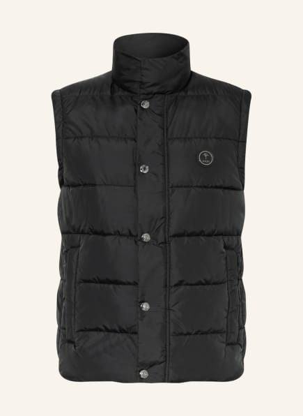 JOOP! Quilted vest, Color: BLACK (Image 1)