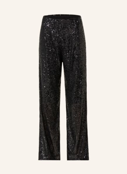 MRS & HUGS Trousers with sequins, Color: BLACK (Image 1)