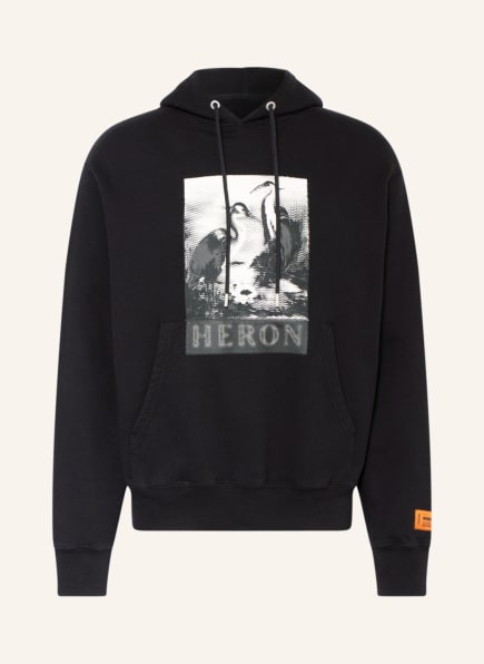 HERON PRESTON Hoodie , Color: BLACK (Image 1)