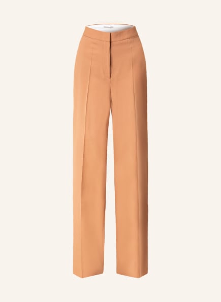 STELLA McCARTNEY Wide leg trousers, Color: BROWN (Image 1)