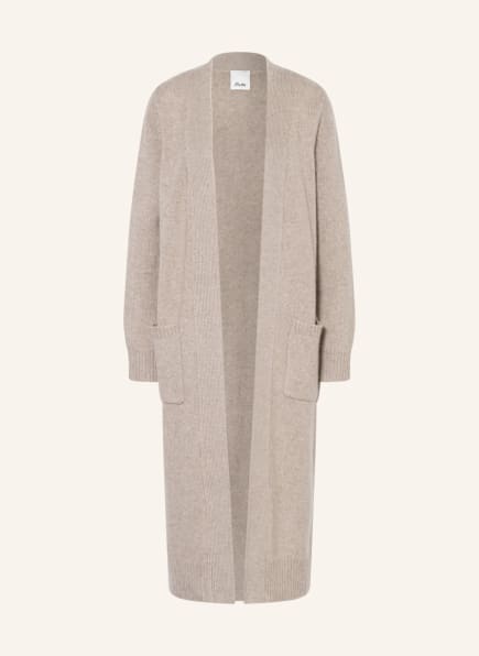 ALLUDE Knit cardigan with cashmere, Color: TAUPE (Image 1)