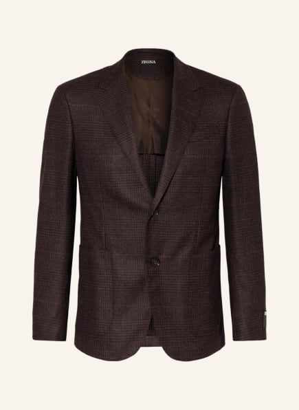 ZEGNA Tailored jacket extra slim fit , Color: DARK BROWN (Image 1)