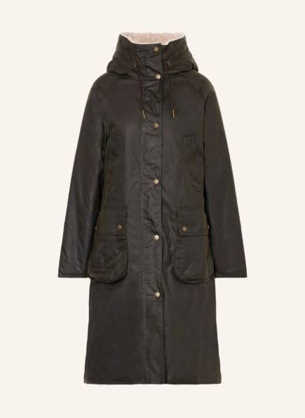 Barbour Parka GUNNISTER mit Kunstfell , Farbe: KHAKI (Bild 1)