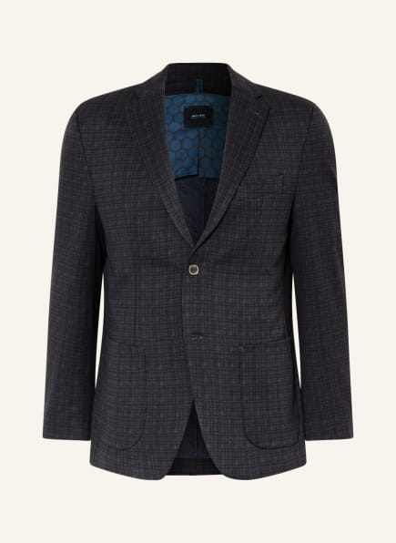 pierre cardin Suit jacket MANEL regular fit in jersey, Color: DARK BLUE/ DARK GRAY (Image 1)