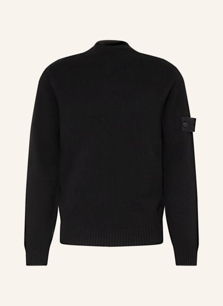 STONE ISLAND Cashmere sweater, Color: BLACK (Image 1)
