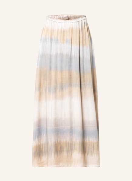 HEMISPHERE Silk skirt, Color: BLUE GRAY/ BEIGE/ CREAM (Image 1)