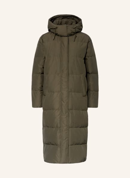 POLO RALPH LAUREN Oversized down coat with removable hood , Color: OLIVE (Image 1)