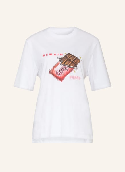 REMAIN BIRGER CHRISTENSEN T-shirt EMERY, Color: WHITE (Image 1)