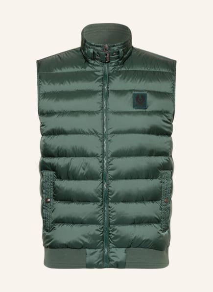 BELSTAFF Lightweight down vest, Color: GREEN (Image 1)