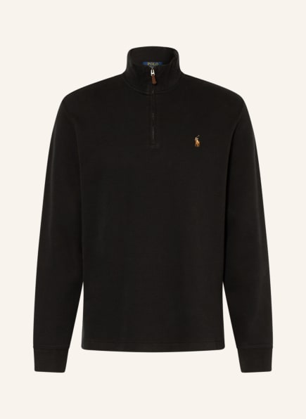 POLO RALPH LAUREN Half-zip sweater, Color: BLACK (Image 1)