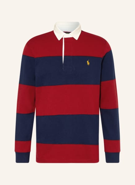 POLO RALPH LAUREN Rugby shirt, Color: BLUE/ DARK RED (Image 1)