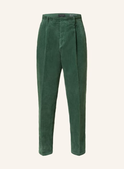 Marc O'Polo Corduroy trousers BELSBO relaxed fit, Color: GREEN (Image 1)