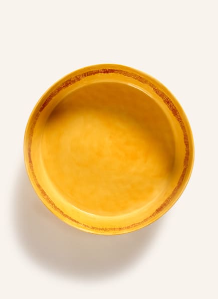 SERAX Bowl FEAST, Color: YELLOW/ RED (Image 1)