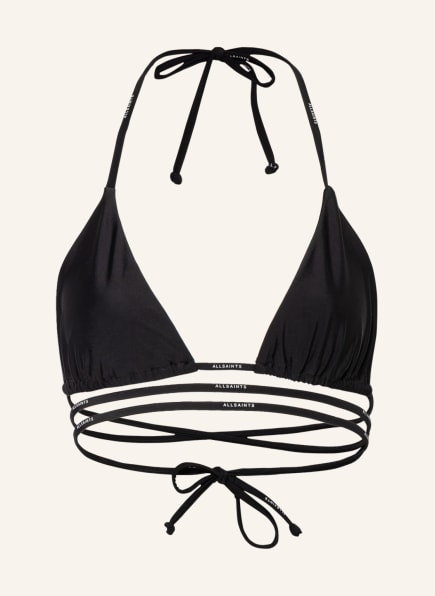 ALL SAINTS Triangel-Bikini-Top ROSA, Farbe: SCHWARZ (Bild 1)