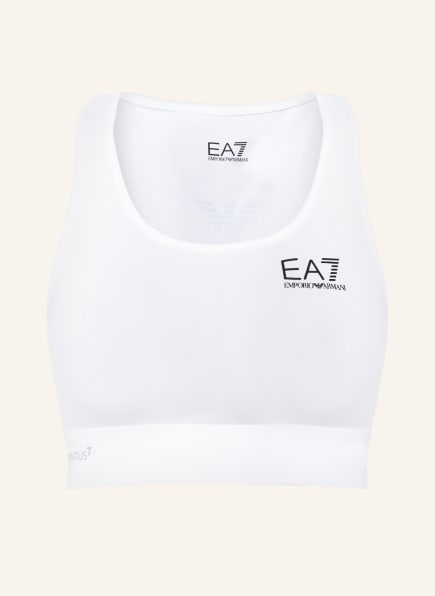 EA7 EMPORIO ARMANI Cropped top, Color: WHITE (Image 1)
