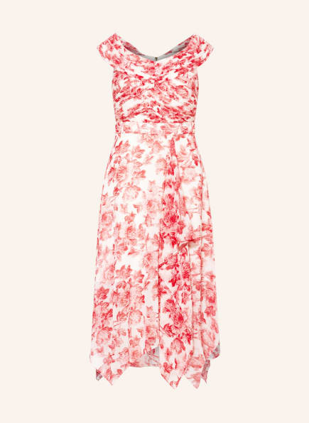 TED BAKER Kleid ELOISI , Farbe: DUNKELROT/ WEISS (Bild 1)