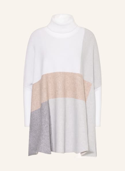 Joseph Ribkoff Poncho, Farbe: CREME/ GRAU (Bild 1)