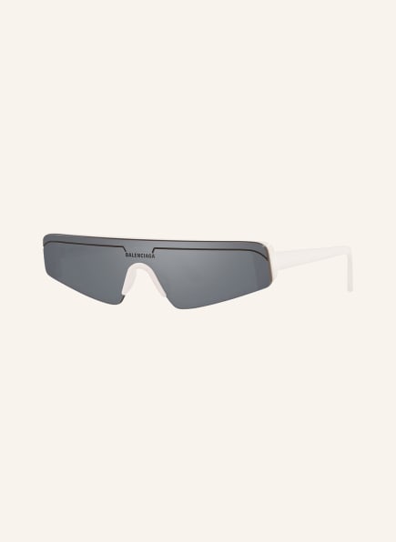 BALENCIAGA Sunglasses 06E000184, Color: 4920V1 - WHITE/ GRAY MIRRORED (Image 1)