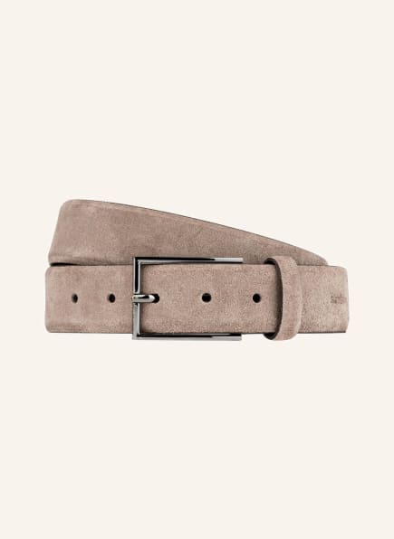 STRELLSON Leather belt, Color: TAUPE (Image 1)