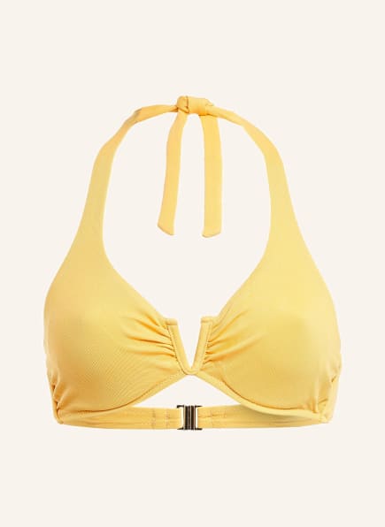 BEACHLIFE Neckholder-Bikini-Top WARM APRICOT , Farbe: GELB (Bild 1)