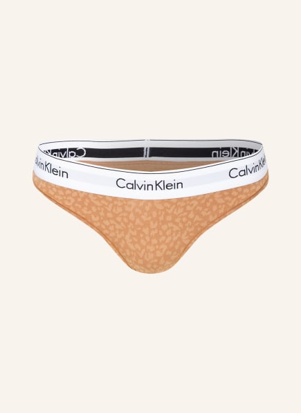 Calvin Klein Slip MODERN COTTON, Farbe: BRAUN/ HELLBRAUN (Bild 1)