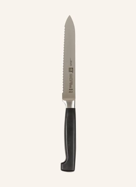 ZWILLING Kitchen knife ****VIER STERNE, Color: BLACK/ SILVER (Image 1)
