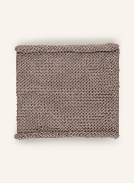 CAPO Loop scarf FLORA, Color: TAUPE (Image 1)
