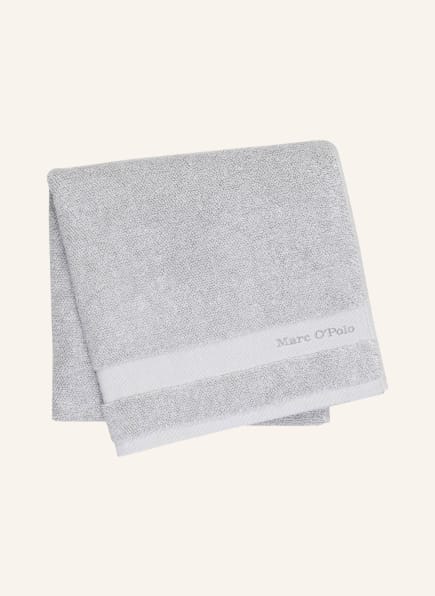 Marc O'Polo Bath towel MELANGE, Color: GRAY/ WHITE (Image 1)