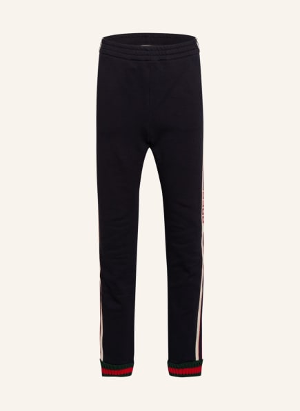 GUCCI Sweatpants mit Galonstreifen, Farbe: DUNKELBLAU (Bild 1)