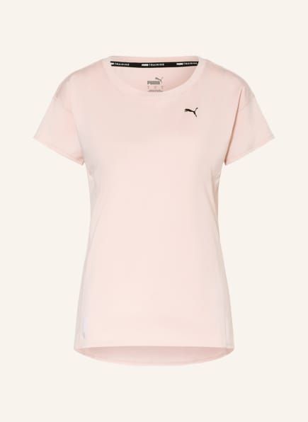 PUMA T-shirt TRAIN FAVORITE with mesh insert, Color: ROSE (Image 1)