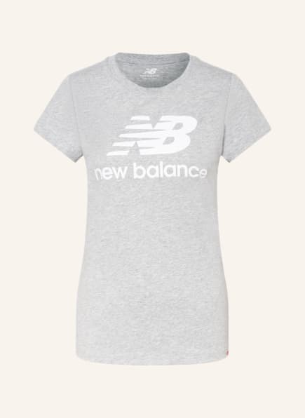 new balance T-shirt, Color: LIGHT GRAY (Image 1)