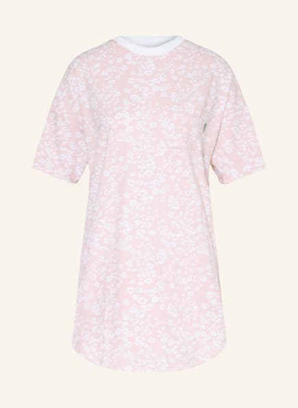DKNY Nightgown STAND UP STAND OUT, Color: LIGHT ORANGE/ WHITE (Image 1)