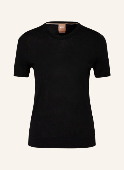BOSS Knit shirt FALYSSIAS, Color: BLACK (Image 1)