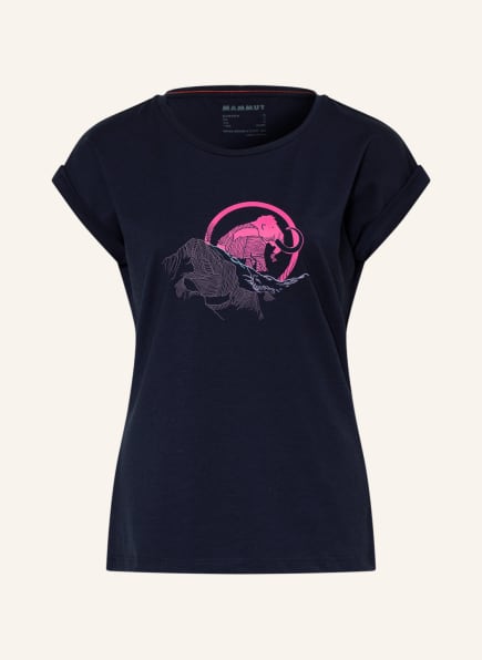 MAMMUT T-Shirt MOENCH, Farbe: DUNKELBLAU (Bild 1)