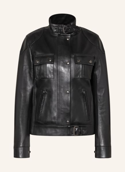 BELSTAFF Leather jacket GANGSTER, Color: BLACK (Image 1)