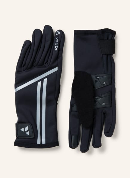 VAUDE Cycling gloves POSTA, Color: BLACK (Image 1)