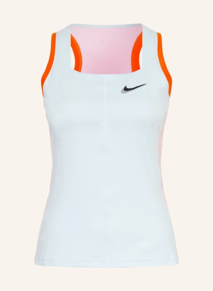 Nike Tank top COURT DRI-FIT SLAM with mesh, Color: LIGHT BLUE/ LIGHT PINK/ RED (Image 1)