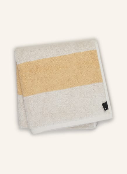 HAY Towel FROTTÉ STRIPE, Color: CREAM/ YELLOW (Image 1)