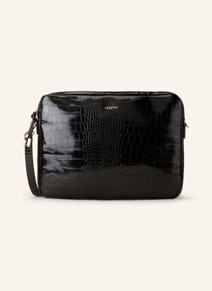 MAISON HÉROÏNE Laptop bag JAMIE , Color: BLACK (Image 1)