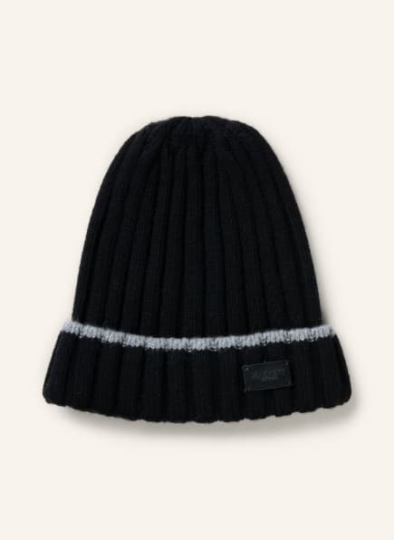 HACKETT LONDON Cashmere hat, Color: BLACK/ GRAY (Image 1)
