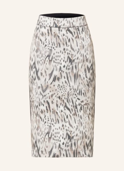 ULLI EHRLICH SPORTALM Skirt , Color: BLACK/ LIGHT GRAY/ GRAY (Image 1)