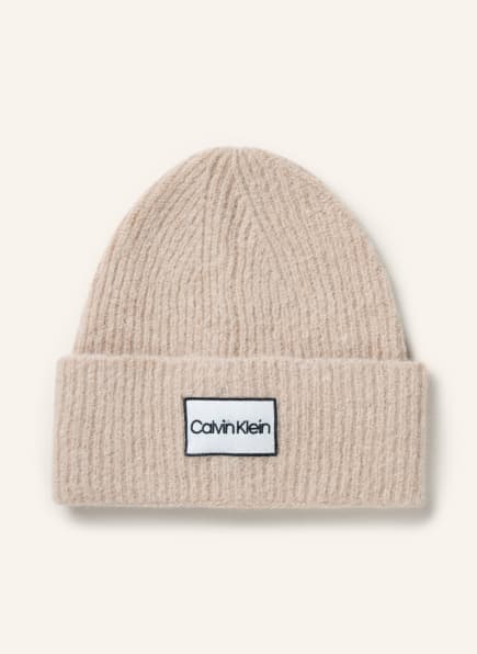 Calvin Klein Mütze mit Alpaka, Farbe: BEIGE (Bild 1)