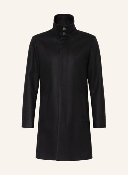 TIGER OF SWEDEN Wool coat ALERIC, Color: BLACK (Image 1)