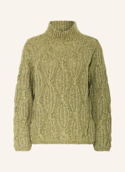 REPEAT Cashmere-Pullover, Farbe: HELLGRÜN/ GELB (Bild 1)
