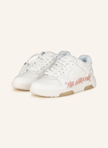 Off-White Sneakers OUT OF OFFICE, Color: WHITE/ ROSE (Image 1)